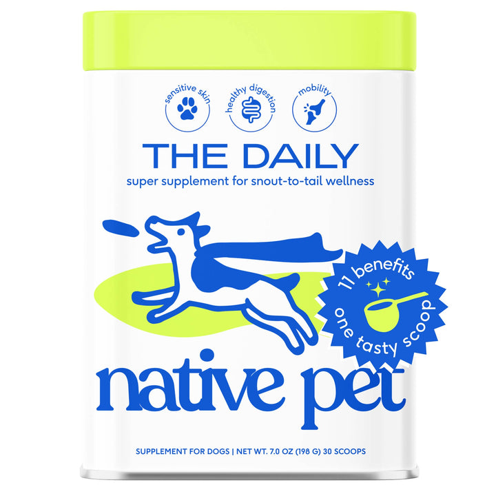The Daily Powder Supplement, 11-in-1 Multivitamins for Dogs: 7oz
