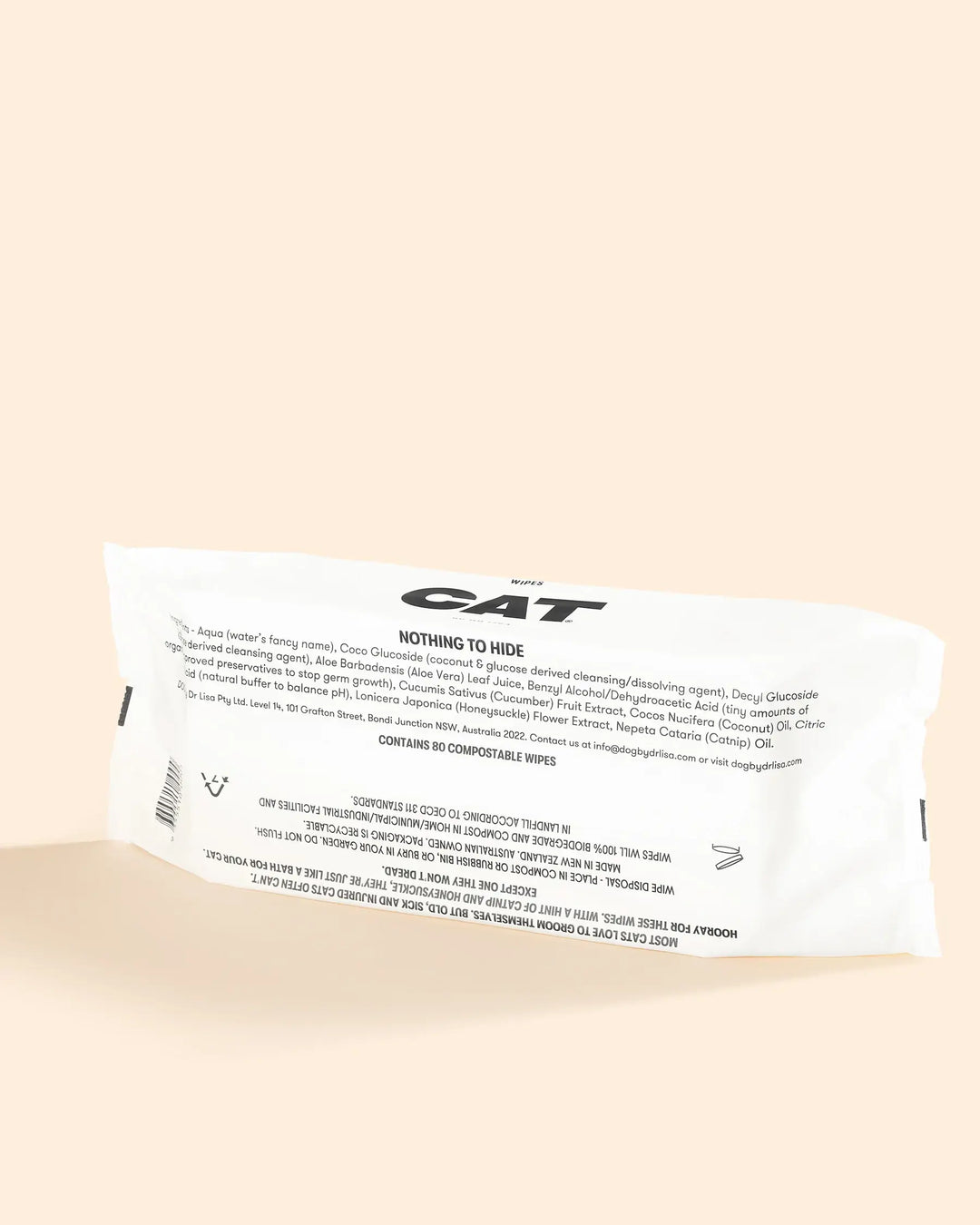 CAT Wipes - 80 Wipes