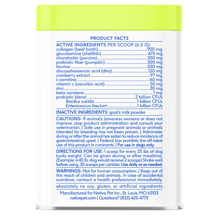 The Daily Powder Supplement, 11-in-1 Multivitamins for Dogs: 7oz