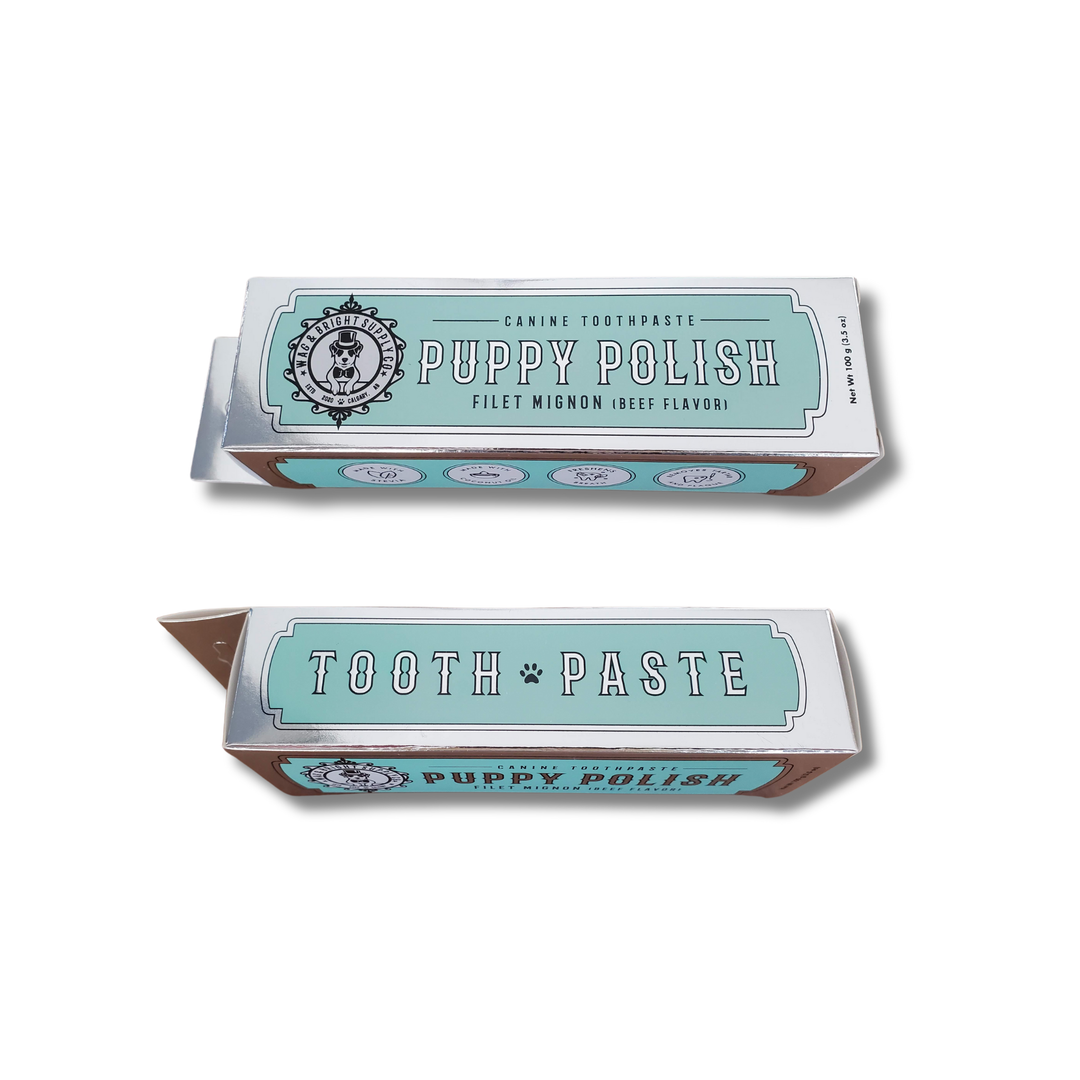 Puppy Polish Toothpaste - Filet Mignon (Beef)