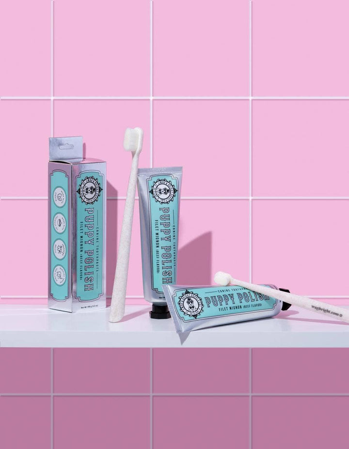 Puppy Polisher Pearl Eco Toothbrush - (Extra Small)